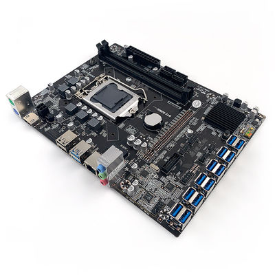 Intel® B250 Support 12 GPU CryptoMining PC Motherboard 12 USB3.0 to 12 PCIE 16X