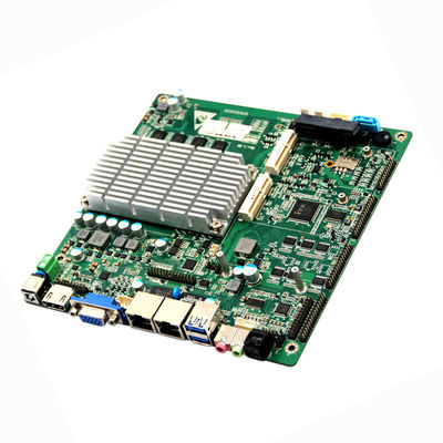 Fanless Mini Itx Motherboard Quad Cores Intel N3710 Onboard 4GB DDR3 RAM DC12V