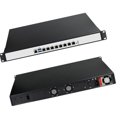 8 Gigabit LAN H170 support 9th I3 I5 I7 Industrial computer firewall PC appliance soft router