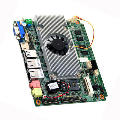 3.5 Inch X86 Industrial Dual Gigabit Lan Motherboard Atom N2800 Onboard 2GB DDR3 RAM