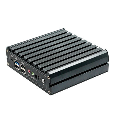 Fanless Firewall Mini PC 2 Gigabit Ethernet Quad Core J1900 E3845 CPU