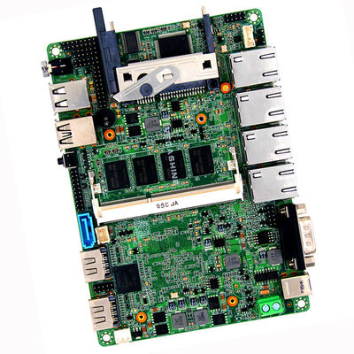 4 LAN 3.5" PC Motherboard Firewall J1800 J1900 E3845 N2806 onboard 4GB RAM