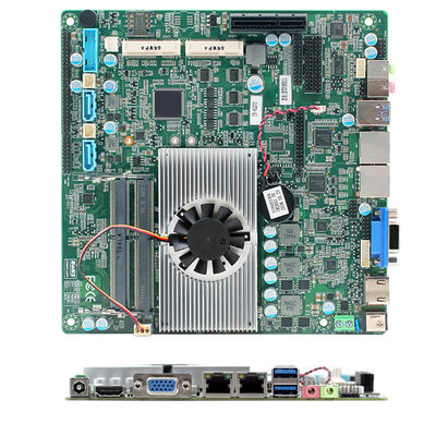 Intel Kaby Lake R 8th Gen I7-8550U Mini Itx Motherboard 4K Industrial 6 Com 2 Lan
