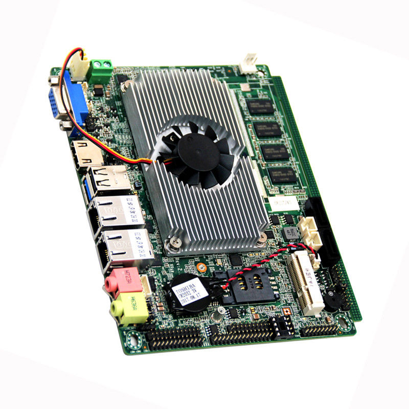 Atom Baytrail E3845 Quad Core CPU Motherboard 3.5 Inch 6 COM 2 LAN For POS Machine