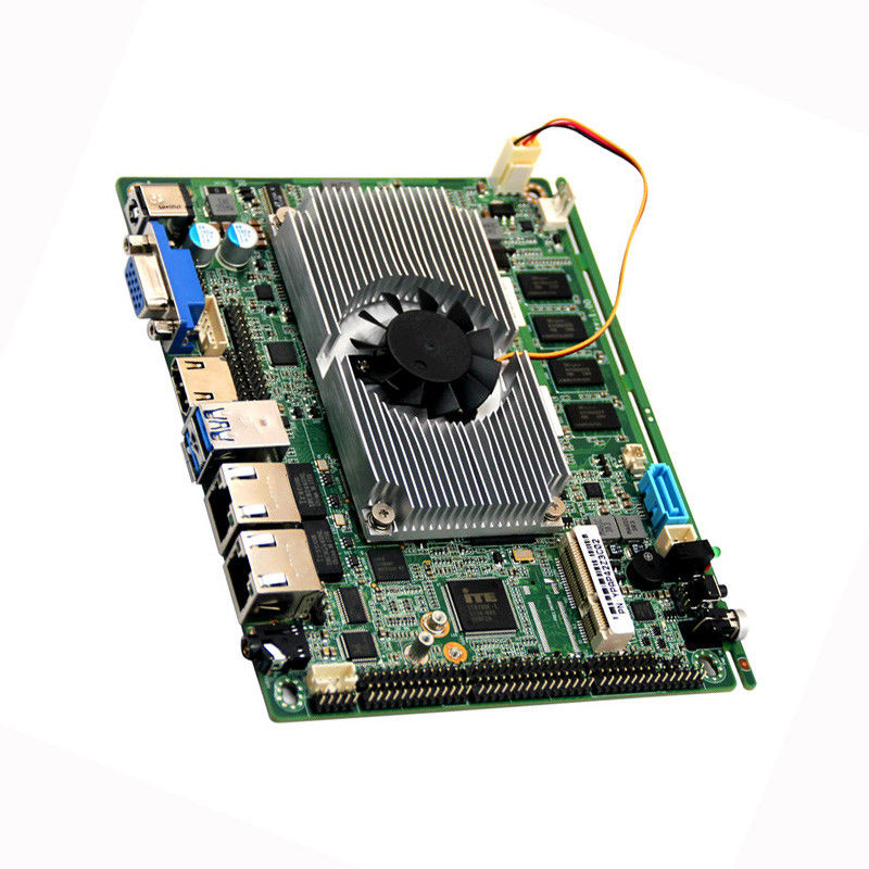 Industrial X86 3.5 Inch Motherboard 2LAN 8USB 4GB Ram 6COM Apollo Lake Pentium N4200