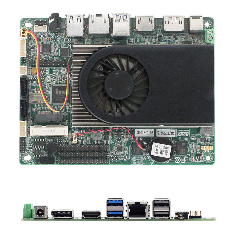 Industrial 3.5 And 4 Inch Motherboard 8th Generation Coffee Lake-H I3-8100H 4GB DDR4