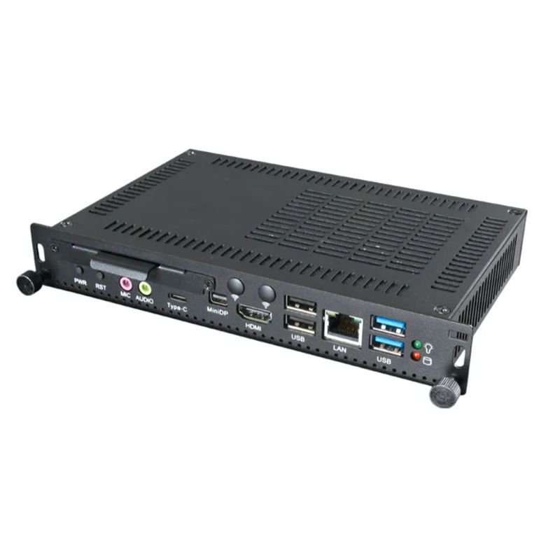 Alder Lake 12th Gen Core™ i5-1235U OPS Mini PC 180*120*30 mm with TYPE C support  4k display for school whiteboard computer